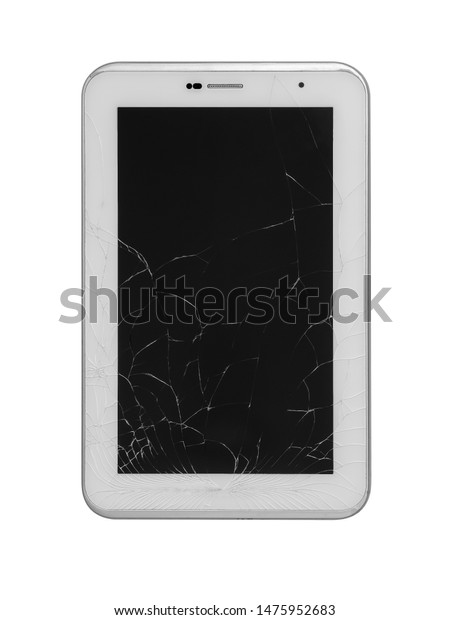 Broken Electronic Device Isolated On Wooden Stock Photo (Edit Now ...