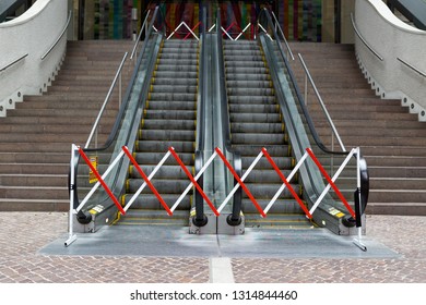 Broken Escalator  Repair Escalators No Entry Closed Passage 