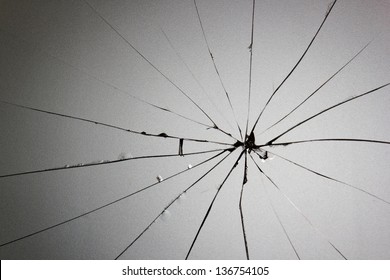 Broken Glass Cracks