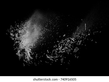 Broken Glass Explosion