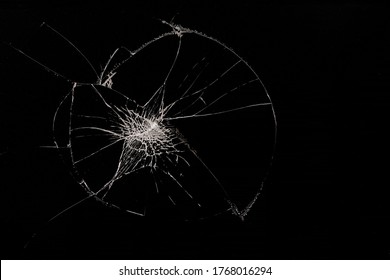 Broken Glass Screen Crack Texture