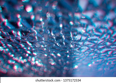 Broken glass texture with chromatic aberration background hd - Shutterstock ID 1375172534