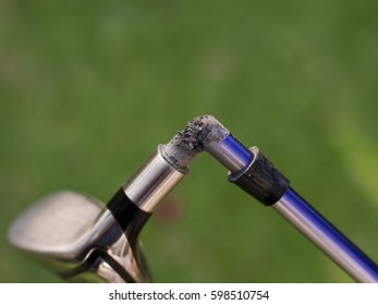 Broken Golf Club Shaft