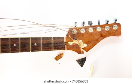 Broken Guitar Neck