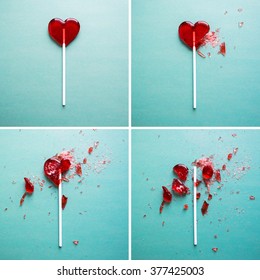 Broken Heart Lollipop