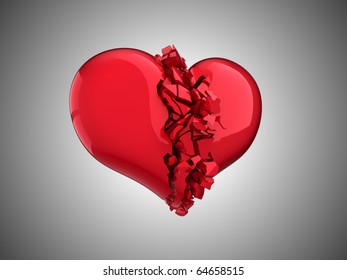 Damaged Heart Images, Stock Photos & Vectors | Shutterstock