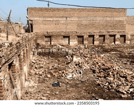 Broken House, Distroy Home Sad Situation of pakistan