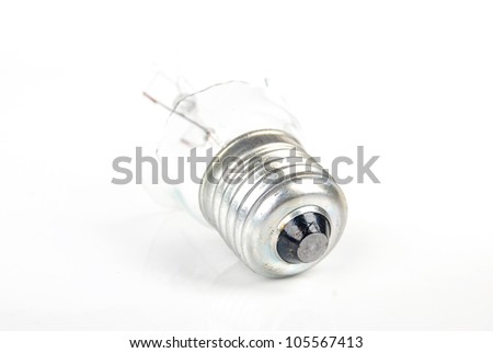 The broken light bulb