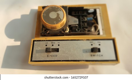 Broken Old Airconditioner Control  Switch