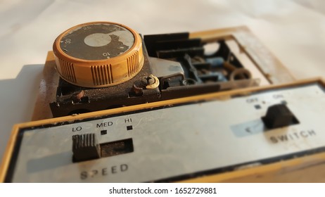 Broken Old Airconditioner Control  Switch