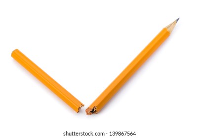 Broken Pencil Stock Photo 139867564 | Shutterstock