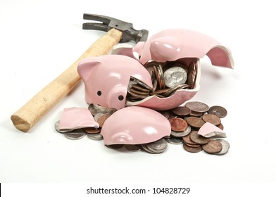 piggy bank that you have to break