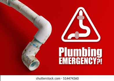 Broken Plastic Pipes Plumbing Plumber Fix Emergency