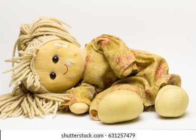 old stuffed dolls