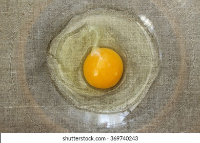 Broken Raw Egg