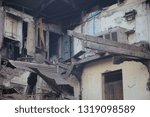 broken rustic house
