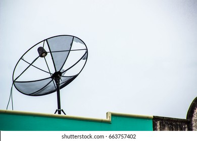 Broken Satellites Stock Photo 663757369 | Shutterstock