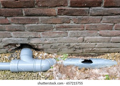 Broken Sewage Pipe / Plumbing