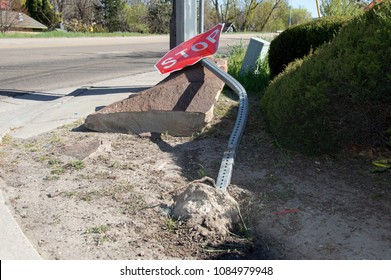 Broken Stop Sign