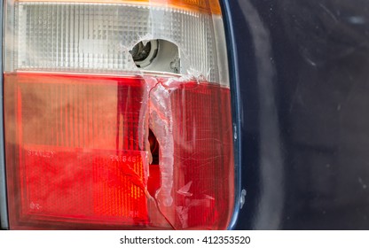 Broken Tail Light