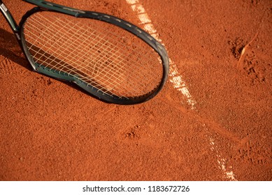 Broken Tennis Racket