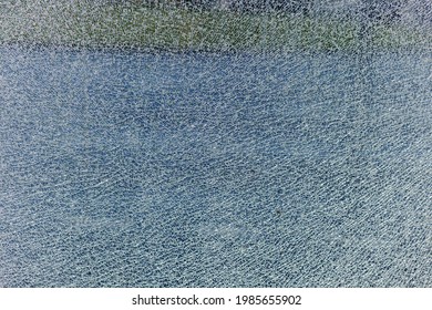 Broken Vandal Proof Glass Background Cracked Shockproof Window Texture