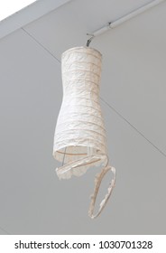 Broken white lamp in a dutch house - Shutterstock ID 1030701328