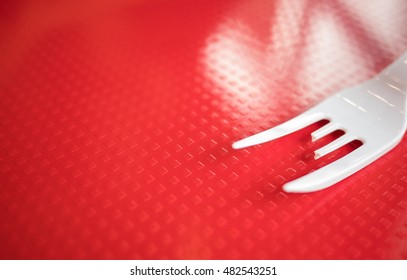 broken plastic fork