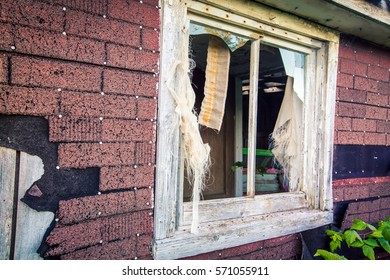broken window