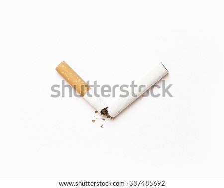 Similar – Image, Stock Photo stop smoking! Healthy