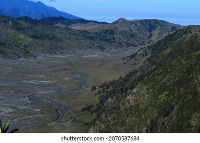 Bromo Desert High Angle East Java Indonesia