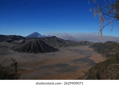 Bromo Dessert and Mountain from East Java Indonesia