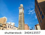 Bromo Seltzer Tower in downtown Baltimore, Marryland USA