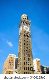 Bromo Seltzer Tower In Downtown Baltimore, Marryland USA