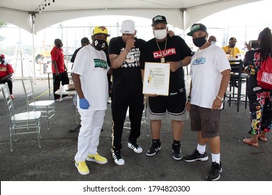 Bronx, New York/USA- 08-10-2020:The 2nd Annual Bronx Hip-Hop Day By Hip Hop Blvd