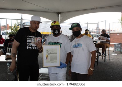 Bronx, New York/USA- 08-10-2020:The 2nd Annual Bronx Hip-Hop Day By Hip Hop Blvd