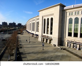 Bronx, NY - August 5 2012: Exterior Of Yankee Stadium