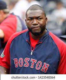 BRONX, NY - JUL 28: Former Boston Red Sox Baseball Player David Ortiz Attends The Game On July 28, 2012 At Yankee Stadium In The Bronx, New York.