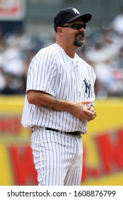 BRONX, NY - JUN 26: Former New York Yankees Pitcher David Wells During The New York Yankees 65th Old Timers Day Game On June 26, 2011 At Yankee Stadium.