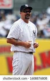 BRONX, NY - JUN 26: Former New York Yankees Pitcher David Wells During The New York Yankees 65th Old Timers Day Game On June 26, 2011 At Yankee Stadium.