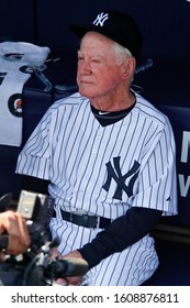 BRONX, NY - JUN 26: Former New York Yankees Pitcher Whitey Ford During The New York Yankees 65th Old Timers Day Game On June 26, 2011 At Yankee Stadium.