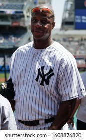 BRONX, NY - JUN 26: Former New York Yankees Outfielder Darryl Strawberry During The New York Yankees 65th Old Timers Day Game On June 26, 2011 At Yankee Stadium.