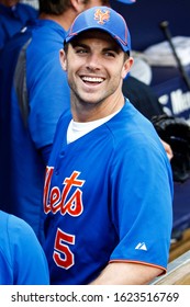 BRONX, NY - JUN 8:  New York Mets Third Baseman David Wright (5) Smiles Before The Game Against The New York Yankees On June 8, 2012 At Yankee Stadium.