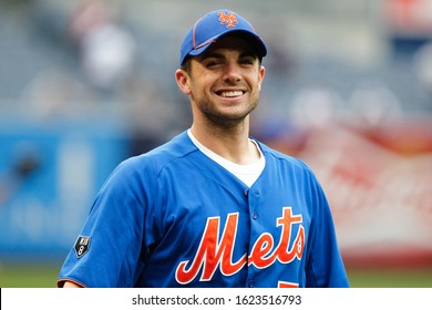 BRONX, NY - JUN 9:  New York Mets Third Baseman David Wright (5) Smiles Before The Game Against The New York Yankees On June 9, 2012 At Yankee Stadium.