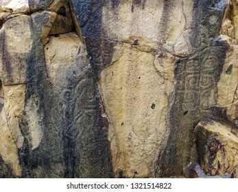 The Bronze Age Rock Carvings On Po Toi Island, Hong Kong