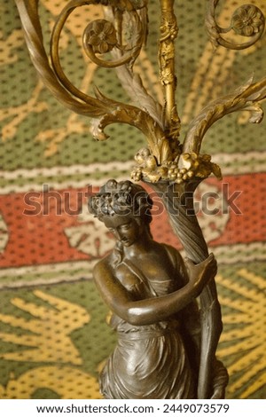 Bronze Sculpture in Bernkastel Castle Germany