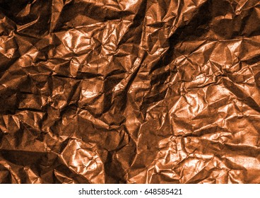 The Bronze Shinny Abstract Copper Paper Background