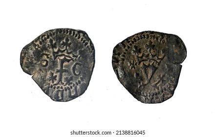 Bronze - White Coin Of The Catholic Monarchs