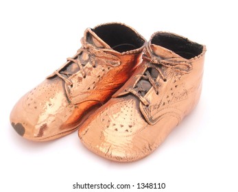 Bronze Baby Shoes Images, Stock Photos 