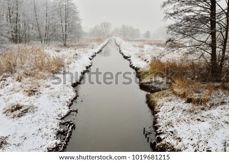 Similar – Foto Bild Winterzauber Landschaft